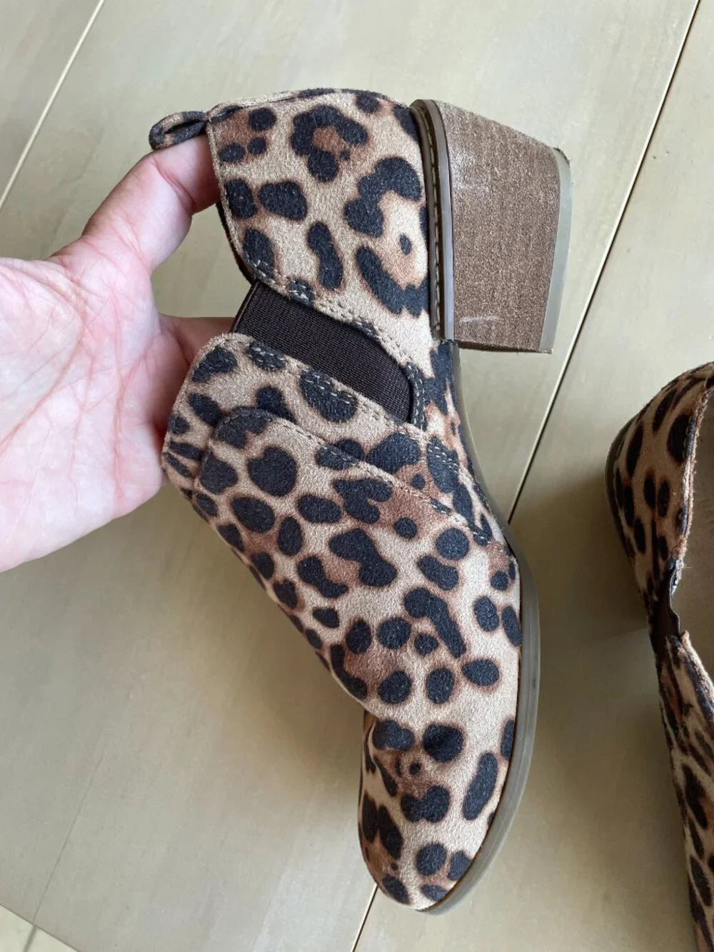 Entire Closet $5! Soul by Naturalizer Dame Cheetah Ankle Zipper Booties Boots